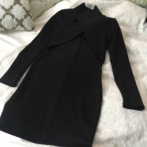 Black dress, Long Sleeve, Small